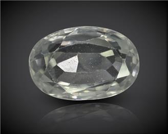 White Zircon Natural Certified 3.05 carats (DIN 90204 )